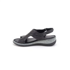 MAMMAMİA KADIN SANDALET SİYAH PEN - 38