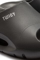 TWIGY TW SEZAR KOYU SİYAH/GRİ ERKEK TERLİK 41/45 SİYAH-GRİ - 43