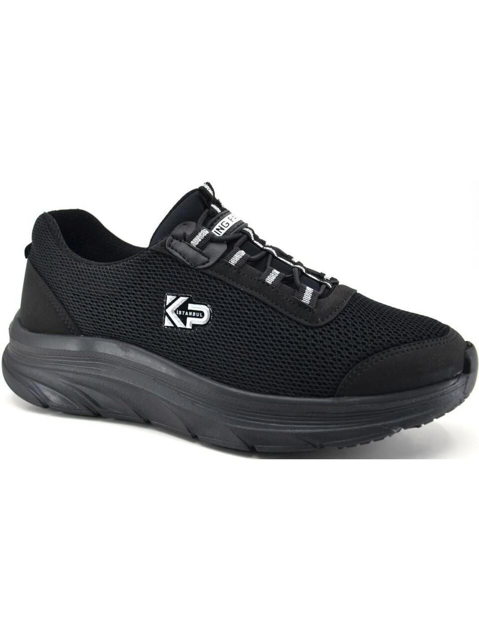 KİNG PAOLO KADIN MEMORY FOAM TABAN YÜRÜYÜŞ AYAKKABI SİYAH - 40