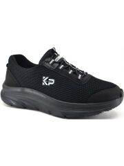 KİNG PAOLO KADIN MEMORY FOAM TABAN YÜRÜYÜŞ AYAKKABI SİYAH - 40