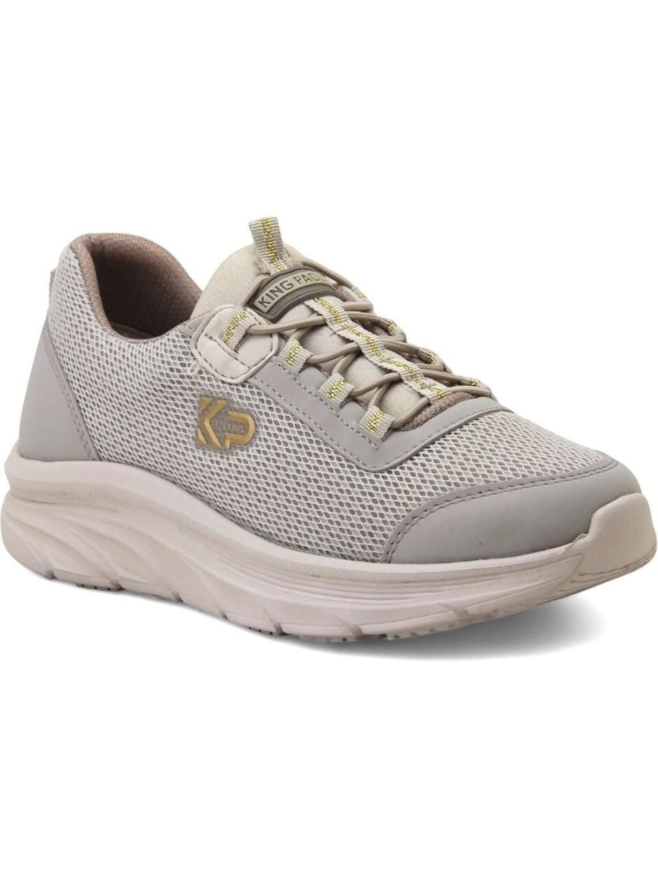 KİNG PAOLO KADIN MEMORY FOAM TABAN YÜRÜYÜŞ AYAKKABI BEJ - 40