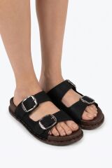 TWIGY TW EMİLY SİYAH KADIN TERLİK 36/40 SİYAH - 36
