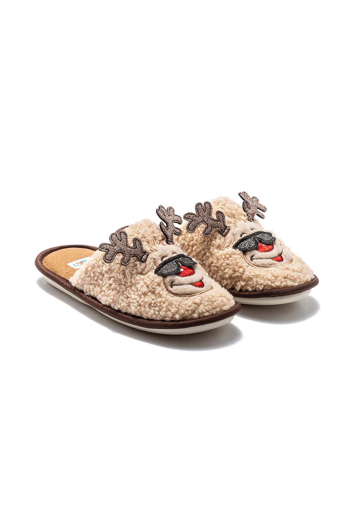 TWIGY TW HAPPY BEJ KADIN EV TERLİK 37/41