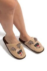 TWIGY TW HAPPY BEJ KADIN EV TERLİK 37/41