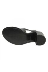 MAMMAMİA KADIN SANDALET SİYAH PEN - 37