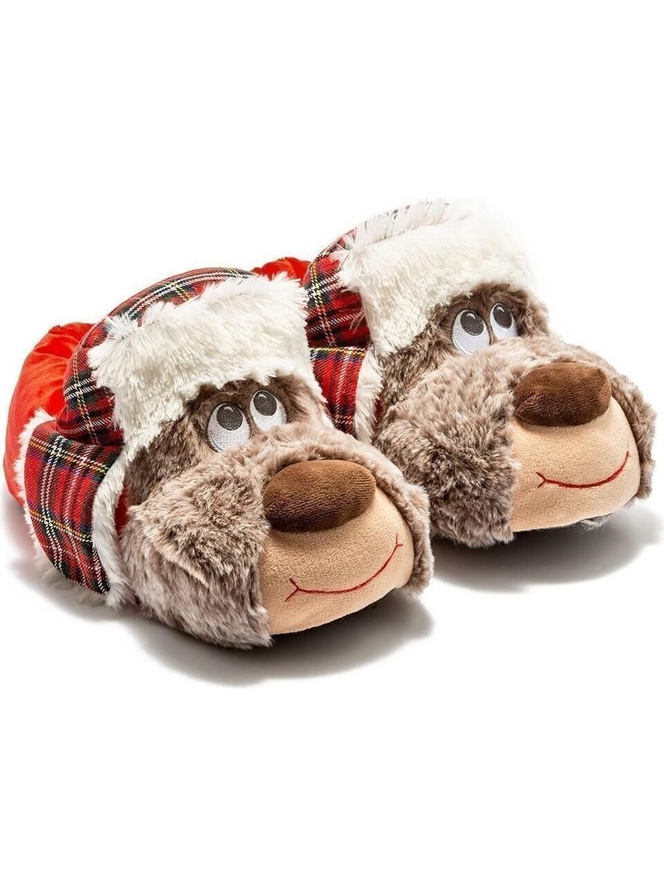 TWIGY TW GOLDİ KAHVE ERKEK HAYVANLI PANDUF 41/46