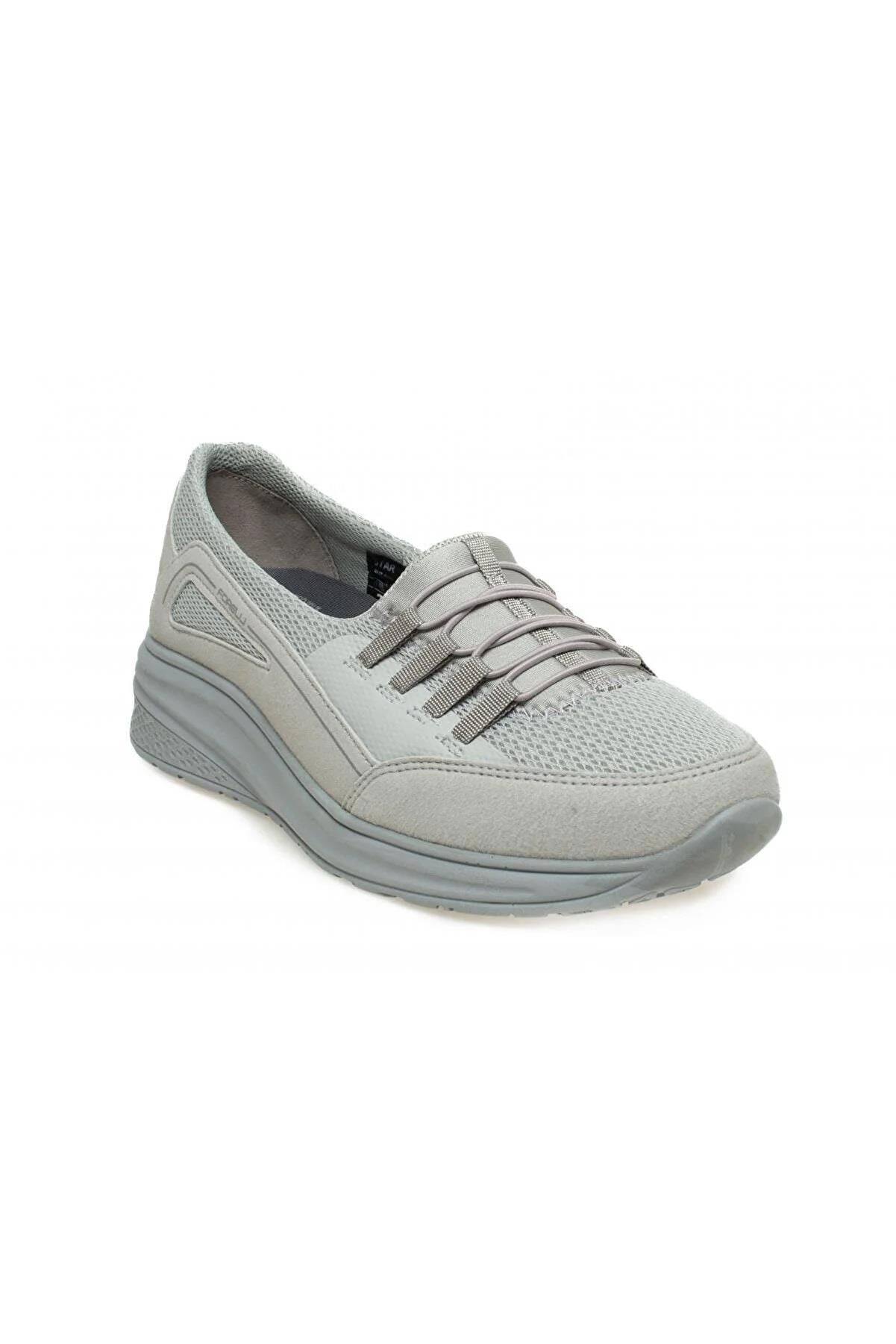 FORELLİ KADIN AYAKKABI BUZ GRİ - 41
