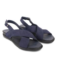 FORELLİ KADIN HAKİKİ DERİ SANDALET