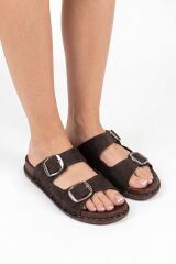 TWIGY TW EMİLY KAHVE KADIN TERLİK 36/40 KAHVE - 37