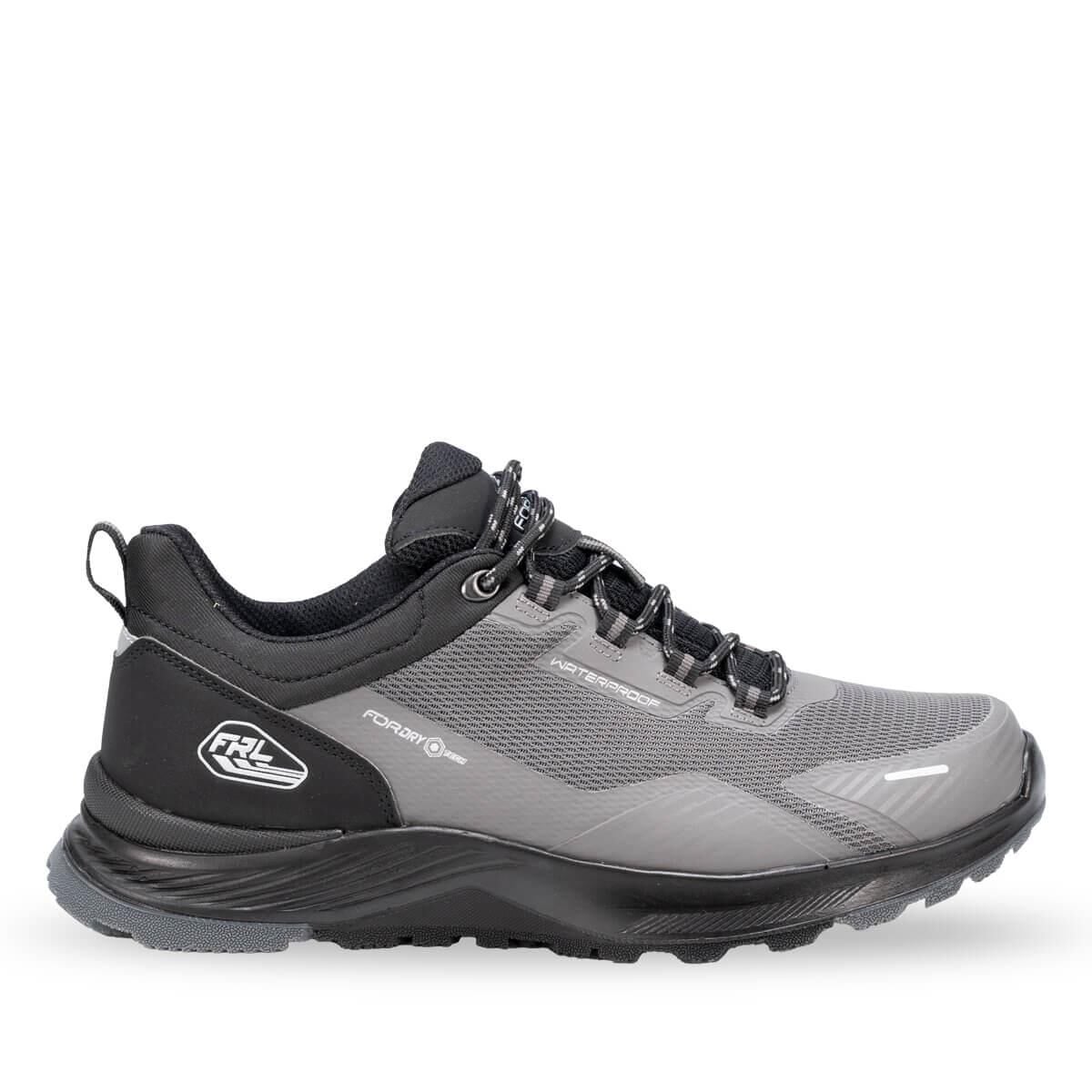 FORELLİ ERKEK SU GEÇİRMEZ (WATERPROOF) AYAKKABI FÜME - 40
