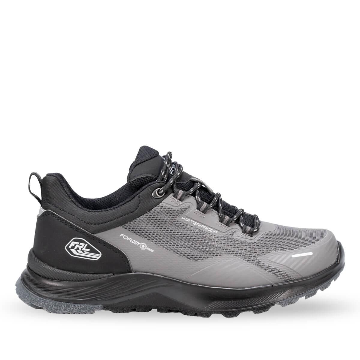 FORELLİ ERKEK SU GEÇİRMEZ (WATERPROOF) AYAKKABI FÜME - 41