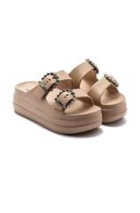 TWIGY TW MARTA VİZON KADIN TERLİK 36/40