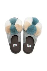 TWIGY TW TESS KADIN MAVİ EV TERLİK 36/41