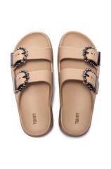 TWIGY TW MARTA VİZON KADIN TERLİK 36/40 VİZON - 37