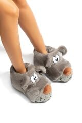 TWIGY TW FİBERT GRİ ERKEK HAYVANLI PANDUF 40/45