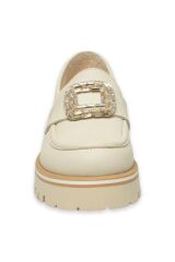 MAMMAMİA KADIN AYAKKABI KREMA PEN - 36