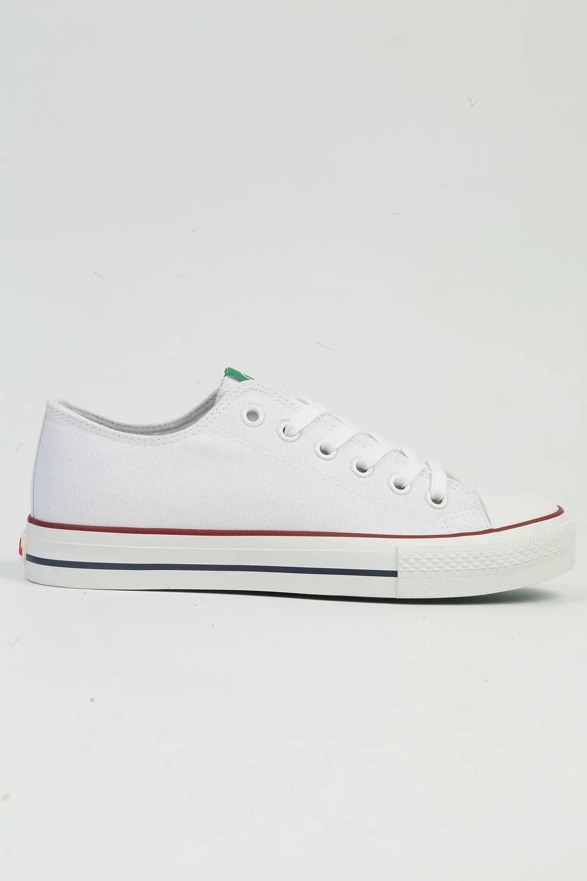 BENETTON ERKEK KETEN AYAKKABI BEYAZ - 43
