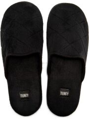 TWIGY TW BAKO SİYAH ERKEK SESSİZ TABAN EV TERLİK 41/46