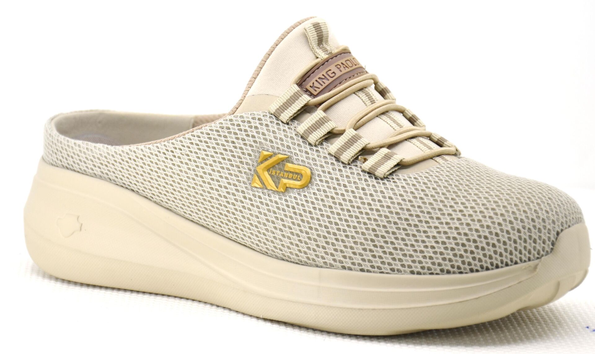 KİNG PAOLO KADIN MEMORY FOAM TABAN TERLİK BEJ - 37