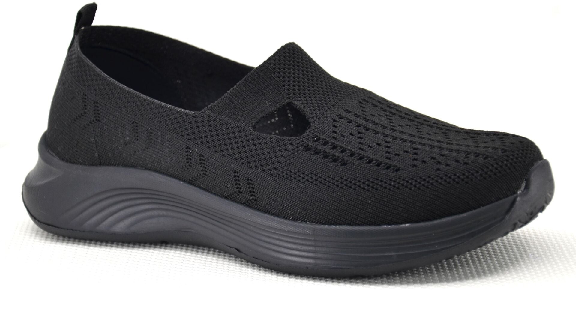 KİNG PAOLO KADIN MEMORY FOAM TABAN YÜRÜYÜŞ AYAKKABI SİYAH - 37