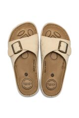 TWIGY TW DİLDAR BEJ KADIN TERLİK 36/40