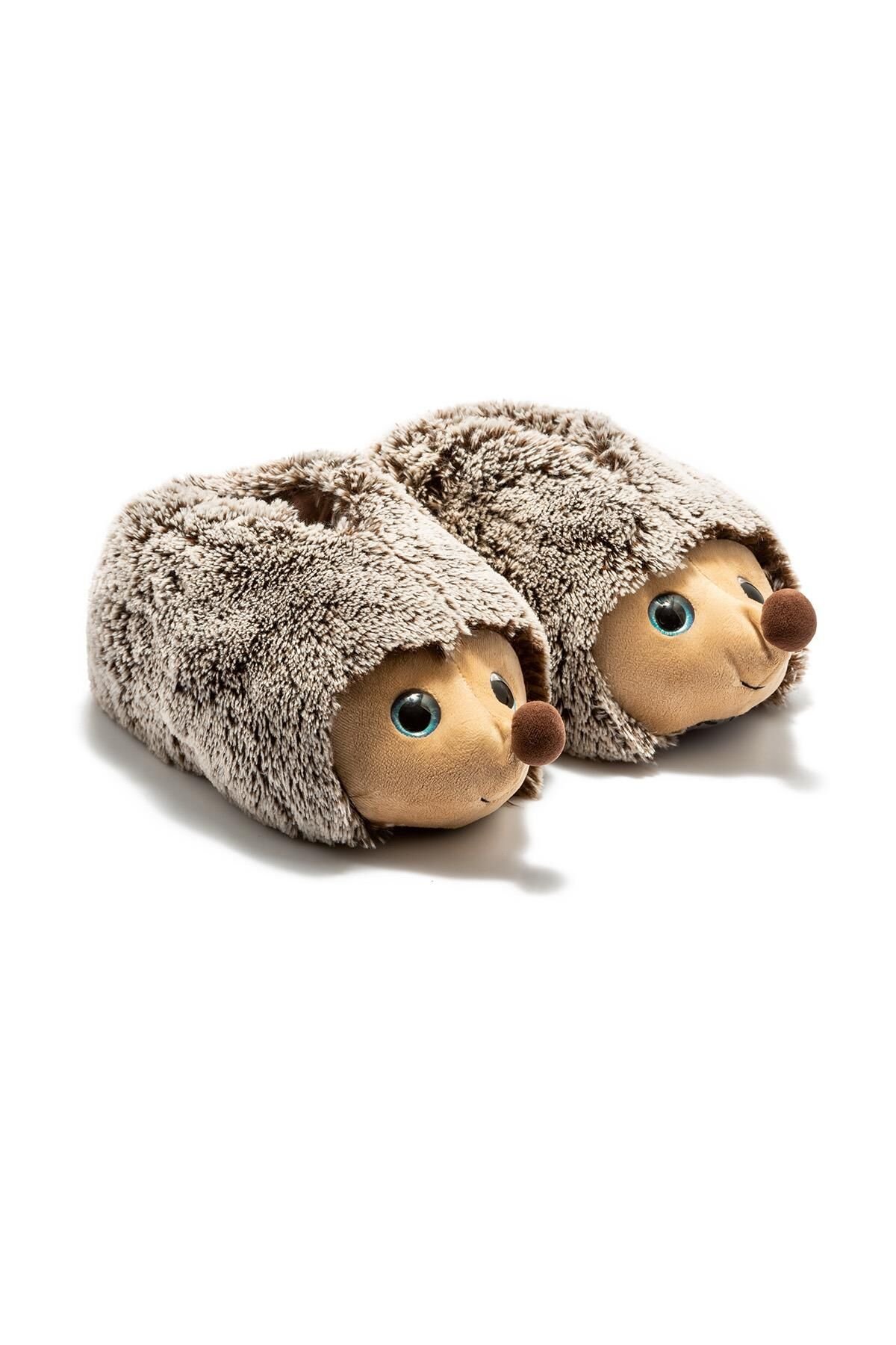 TWIGY TW KİRPİ 23 KAHVE KADIN HAYVANLI PANDUF 36/41