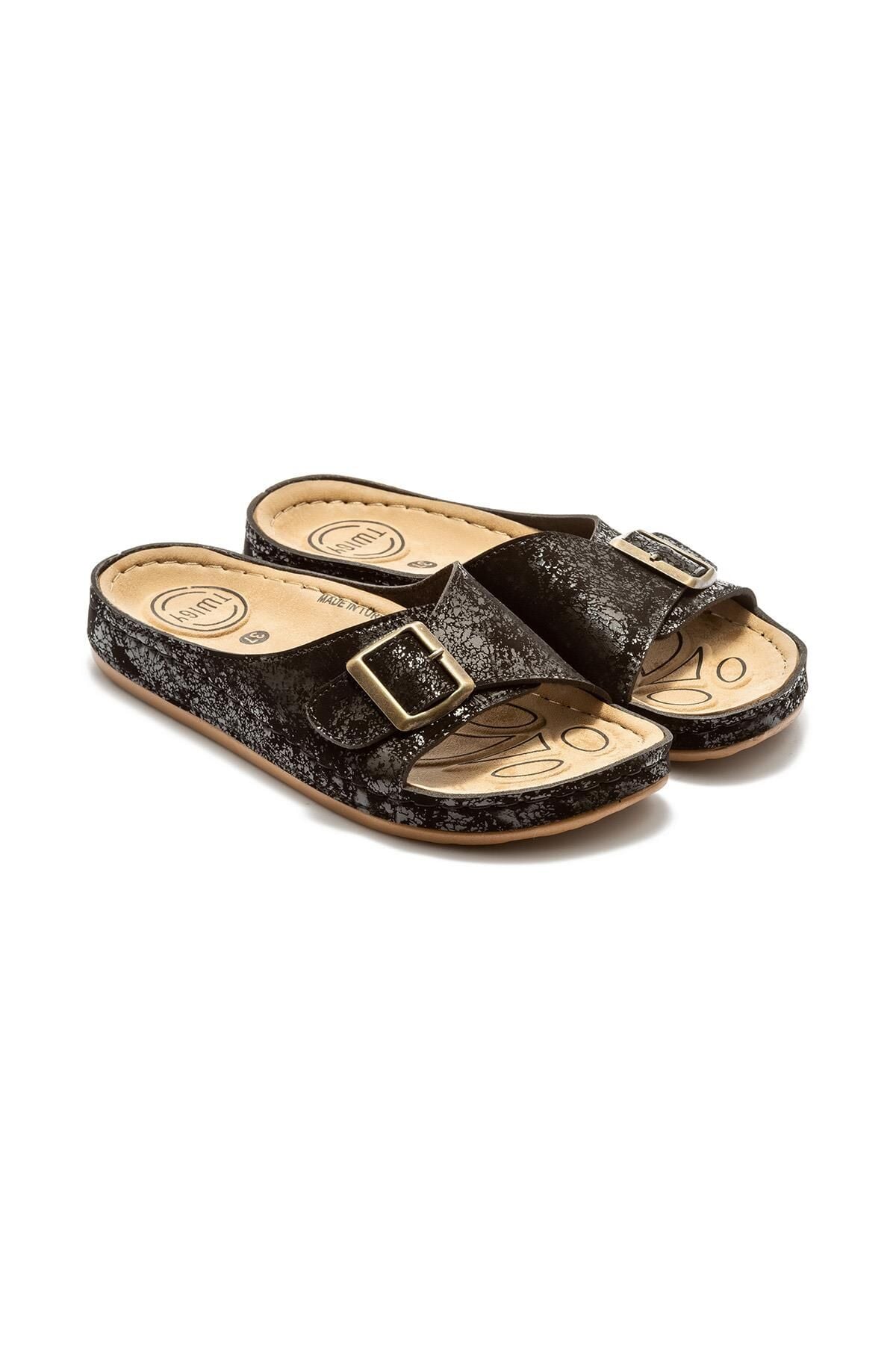 TWIGY TW DİLDAR SİYAH KADIN TERLİK 36/40 SİYAH - 39