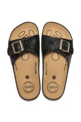TWIGY TW DİLDAR SİYAH KADIN TERLİK 36/40 SİYAH - 39