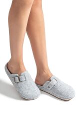 TWIGY TW TUANA GRİ KADIN EV TERLİK 36/40