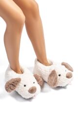 TWIGY TW SUSAM BEYAZ KADIN HAYVANLI PANDUF 36/41