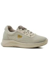 KİNG PAOLO KADIN MEMORY FOAM TABAN SPOR AYAKKABI BEJ - 38