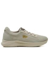 KİNG PAOLO KADIN MEMORY FOAM TABAN SPOR AYAKKABI BEJ - 38