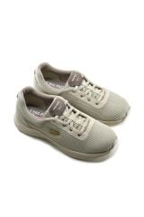 KİNG PAOLO KADIN MEMORY FOAM TABAN SPOR AYAKKABI BEJ - 38