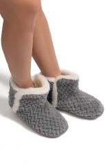 TWIGY TW YASMİN GRİ KADIN EV BOTU 37/41