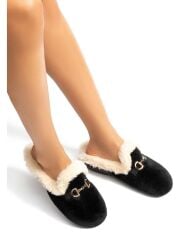 TWIGY TW BELİNDA SİYAH EV TERLİK 37/41