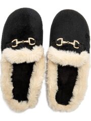 TWIGY TW BELİNDA SİYAH EV TERLİK 37/41