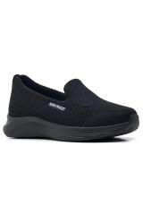 KİNG PAOLO KADIN MEMORY FOAM TABAN YÜRÜYÜŞ AYAKKABI SİYAH - 36