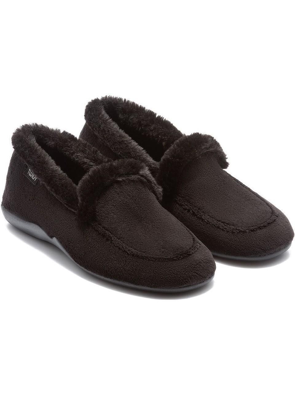 TWIGY TW COMFY SİYAH KADIN EV AYAKKABI 37/41