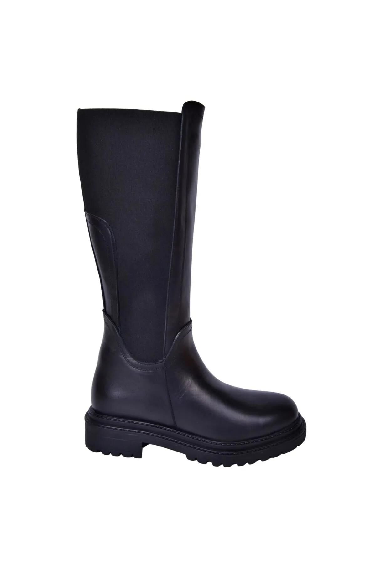 MAMMAMİA KADIN ÇİZME SİYAH FABER - 39