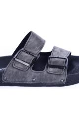 PİERRE CARDIN  ERKEK ÇİFT TOKALI  TERLİK GRİ NUBUK - 42