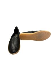 AKDAM HAKİKİ DERİ KADIN KAUÇUK TABANLI TAVAF AYAKKABI