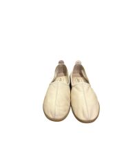 AKDAM HAKİKİ DERİ KADIN KAUÇUK TABANLI TAVAF AYAKKABI