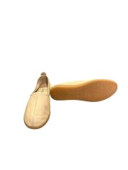 AKDAM HAKİKİ DERİ KADIN KAUÇUK TABANLI TAVAF AYAKKABI