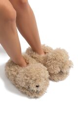 TWIGY TW DİGİ BEJ KADIN HAYVANLI PANDUF 36/41