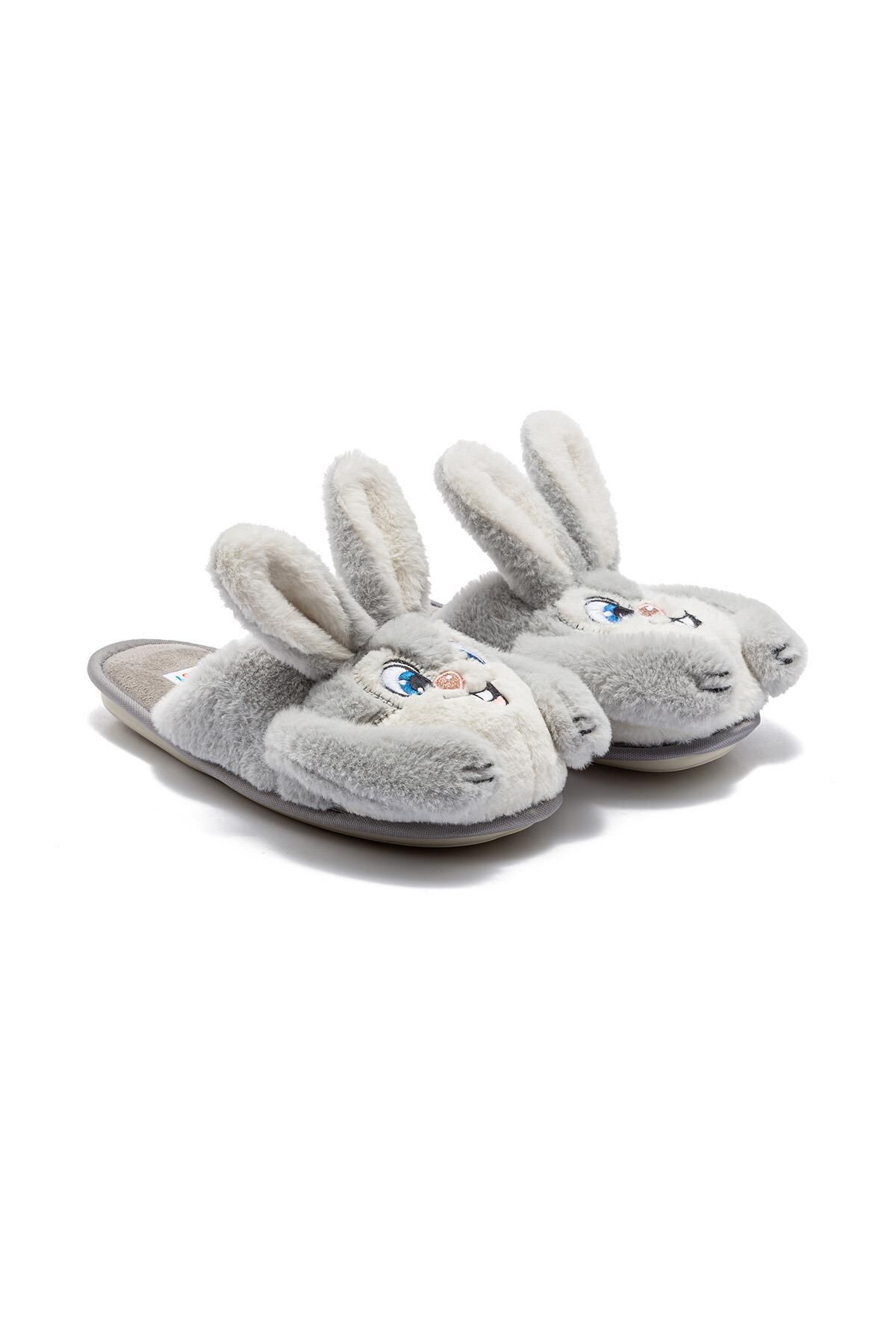 TWIGY TW BANY GRİ KADIN EV TERLİK 37/41