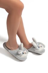 TWIGY TW BANY GRİ KADIN EV TERLİK 37/41