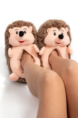 TWIGY TW LİSİ KAHVERENGİ KADIN HAYVANLI PANDUF 36/41