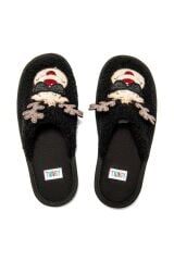 TWIGY TW HAPPY SİYAH KADIN EV TERLİK 37/41