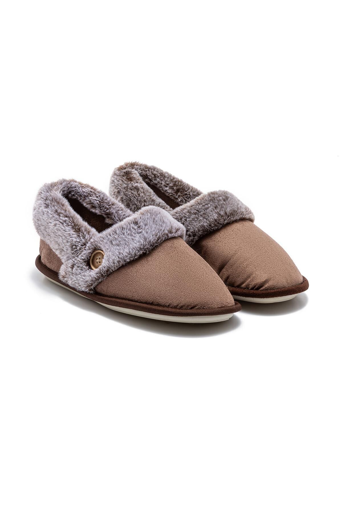 TWIGY TW NİKİ KAHVERENGİ KADIN EV AYAKKABI 37/41