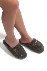 TWIGY TW SİYA GRİ KADIN EV TERLİK 37/41